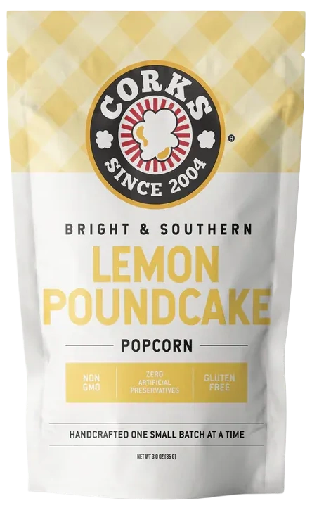 Citras popcorn 接木苗 Lemon Pound Cake Popcorn – Dessert Flavor | Corks Popcorn